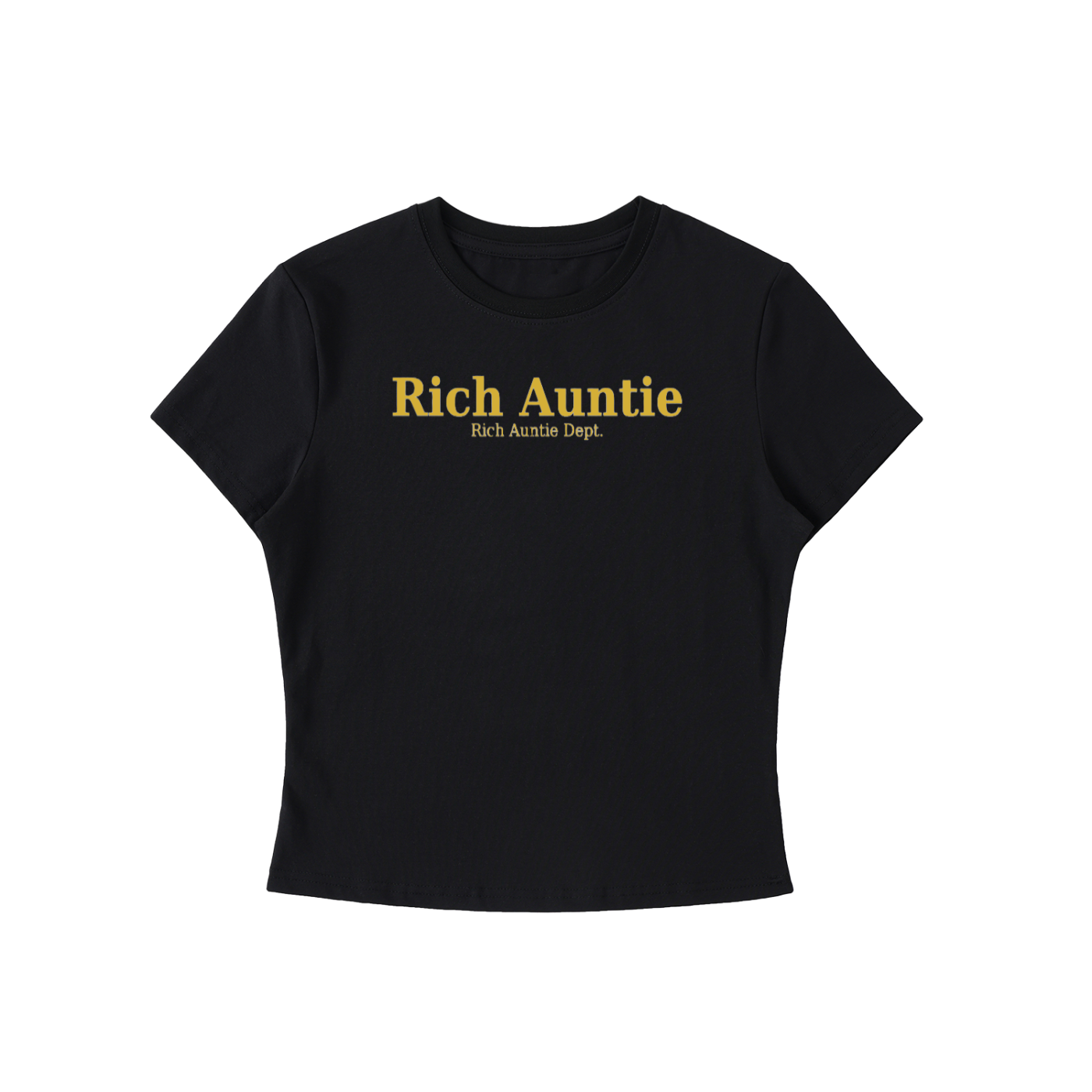 Rich Auntie.  Black T